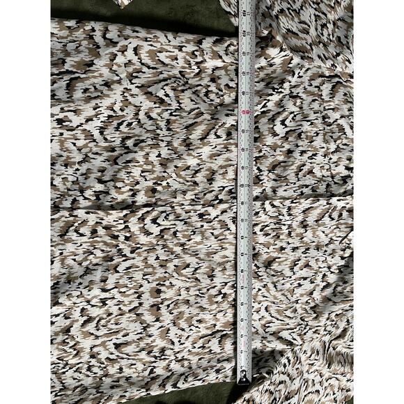 Vtg. DIVERSITY brand Petite SZ 12 mod print long sleeve blouse - Picture 5 of 6